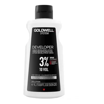 Goldwell Krémová aktivační emulze 3 % 10 VOL (Cream Developer Lotion) 1000 ml