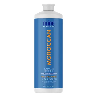 Minetan Samoopalovací nástřiková tekutina Moroccan Pro Spray Mist 1000 ml