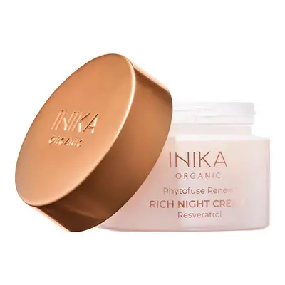 INIKA Organic Výživný noční krém s resveratrolem Phytofuse Renew (Rich Resveratrol Night Cream) 