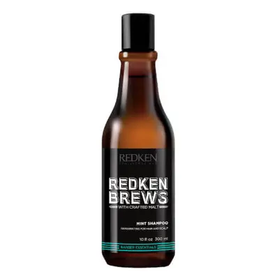 Redken Povzbuzující mentolový šampon na vlasy pro muže Brews (Mint Shampoo) 300 ml