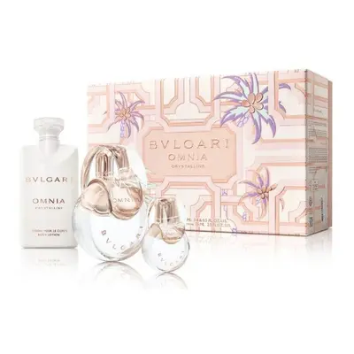 Bvlgari Omnia Crystalline Spring Edition - EDT 100 ml + tělové mléko 75 ml + EDT 15 ml