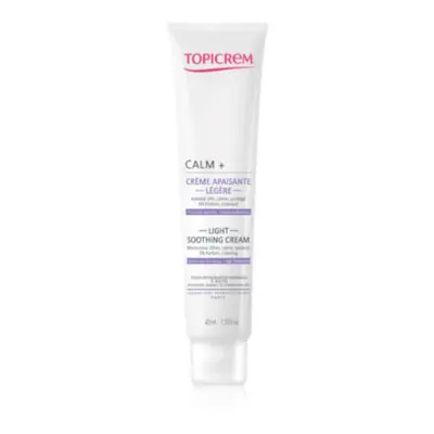 Topicrem Zklidňující krém pro normální až smíšenou pleť CALM + (Light Soothing Cream) 40 ml