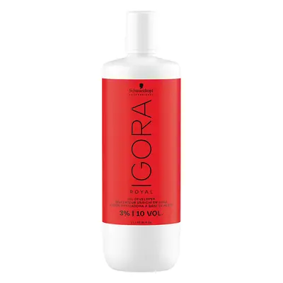 Schwarzkopf Professional Olejový developer Igora Royal 3% (Oil Developer) 1000 ml