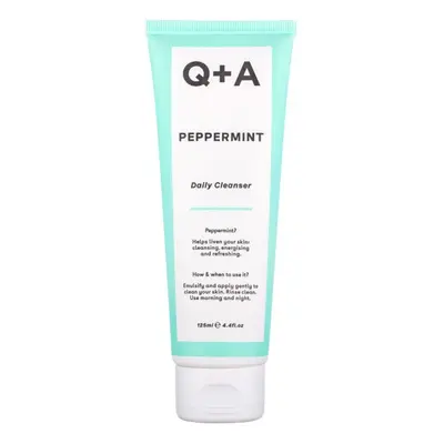 Q+A Čisticí gel s mátou Peppermint (Daily Cleanser) 125 ml