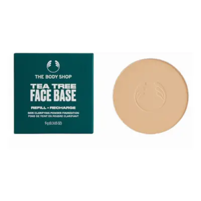 The Body Shop Náhradní náplň do kompaktního pudru Tea Tree Face Base (Skin Clarifying Powder Fou