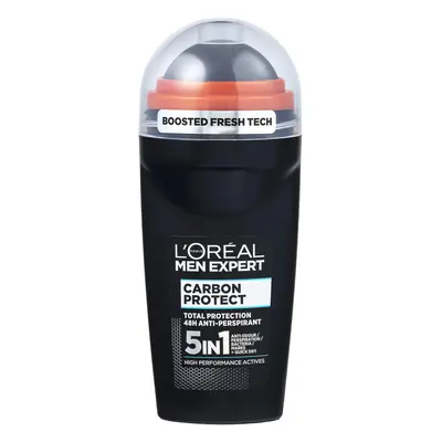 L´Oréal Paris Kuličkový antiperspirant pro muže Carbon Protect 50 ml