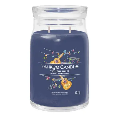 Yankee Candle Aromatická svíčka Signature sklo velké Twilight Tunes 567 g