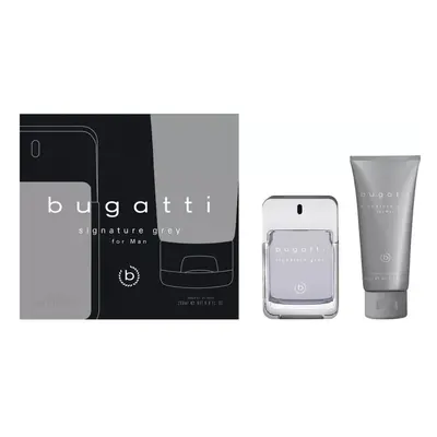 Bugatti Signature Grey - EDT 100 ml + sprchový gel 200 ml