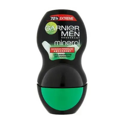 Garnier Minerální antiperspirant Roll-on pro muže 72H Extreme Mineral 50 ml