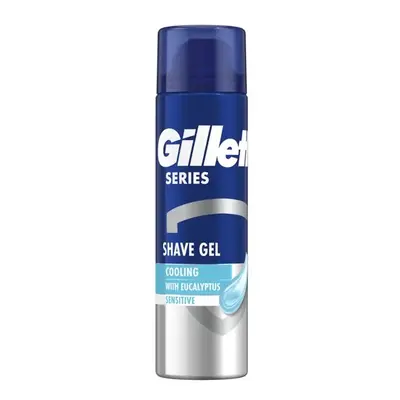 Gillette Chladivý gel na holení Series Sensitive Eucalyptus (Cooling Shave Gel) 200 ml