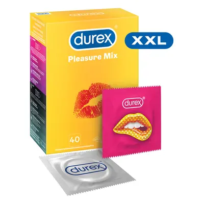 Durex Kondomy Pleasure MIX 40 ks