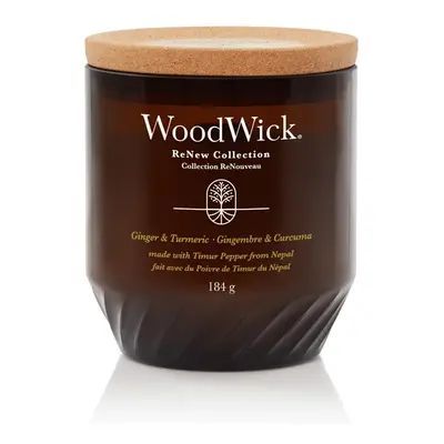 WoodWick Vonná svíčka ReNew sklo střední Ginger & Turmeric 184 g