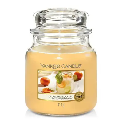 Yankee Candle Aromatická svíčka Classic střední Calamansi Cocktail 411 g