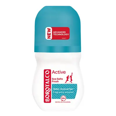 Borotalco Kuličkový deodorant mořská sůl Active (Sea Salt Fresh) 50 ml