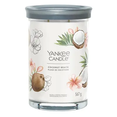 Yankee Candle Aromatická svíčka Signature tumbler velký Coconut Beach 567 g