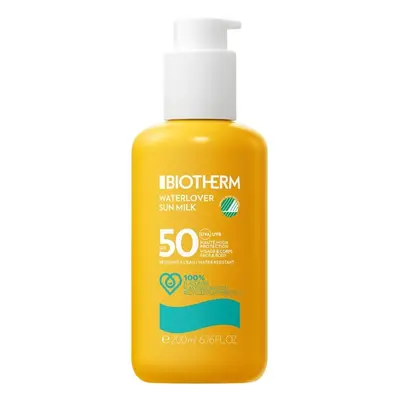 Biotherm Mléko na opalování pro tělo a obličej SPF 50 Waterlover (Sun Milk) 200 ml