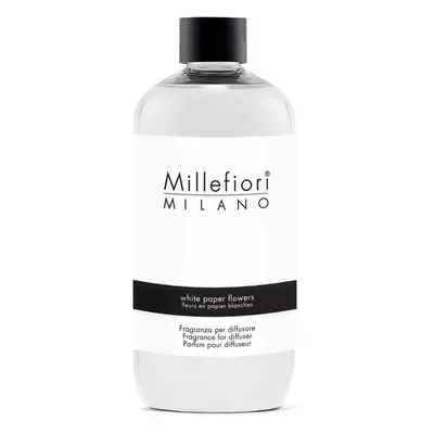 Millefiori Milano Náhradní náplň do aroma difuzéru Natural Květiny z bílého papíru 500 ml