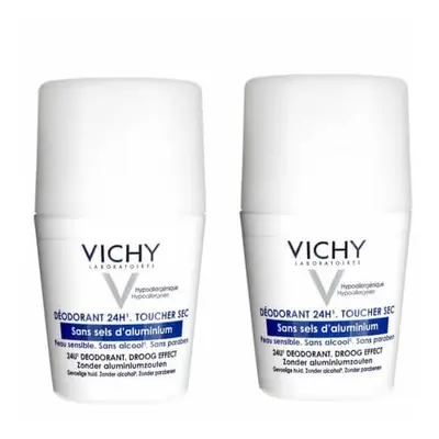 Vichy Sada kuličkových deodorantů pro citlivou pokožku 2 x 50 ml