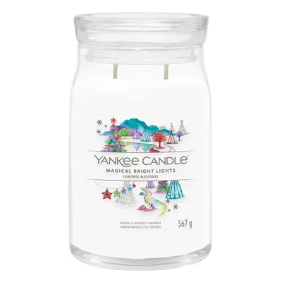 Yankee Candle Aromatická svíčka Signature sklo velké Magical Bright Lights 567 g