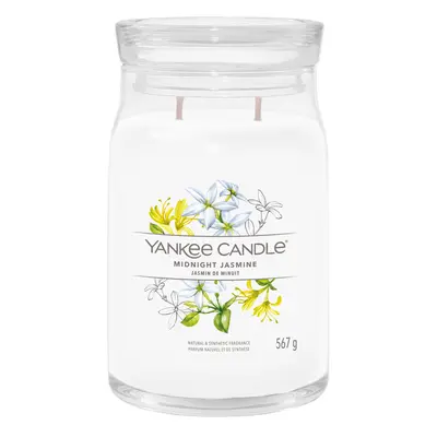 Yankee Candle Aromatická svíčka Signature sklo velké Midnight Jasmine 567 g