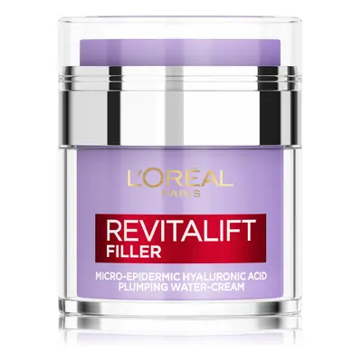 L´Oréal Paris Lehký pleťový krém s kyselinou hyaluronovou Revitalift Filler (Plumping Water-Crea