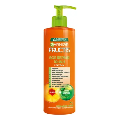 Garnier Krém na vlasy bez oplachování SOS Repair (All-In-One Leave-In) 400 ml