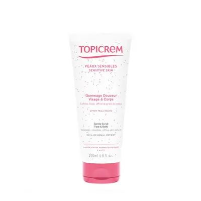 Topicrem Jemný tělový peeling pro citlivou pokožku (Gentle Scrub) 200 ml