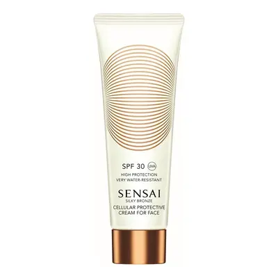 Sensai Ochranný krém na obličej SPF 30 Silky Bronze (Cream for Face) 50 ml