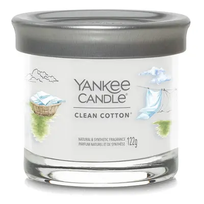 Yankee Candle Aromatická svíčka Signature tumbler malý Clean Cotton 122 g