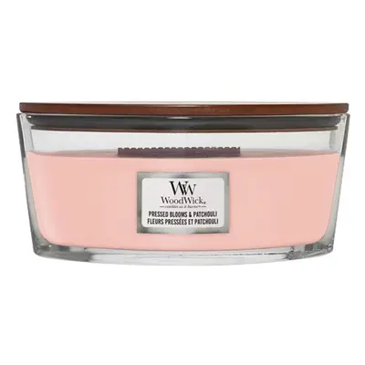 WoodWick Vonná svíčka loď Pressed Blooms & Patchouli 453,6 g