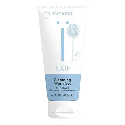 NAÏF Čisticí a mycí gel pro děti a miminka Baby & Kids (Cleansing Wash Gel) 200 ml