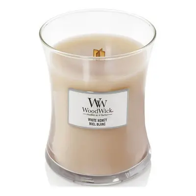 WoodWick Vonná svíčka váza White Honey 275 g