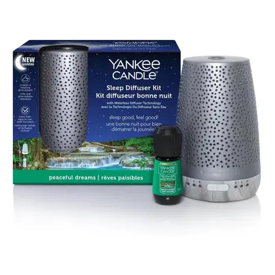 Yankee Candle Vonný difuzér Peaceful Dreams Sleep Diffuser Kit