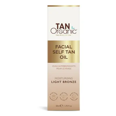 Tan Organic Samoopalovací olej na obličej (Facial Self Tan Oil) 50 ml