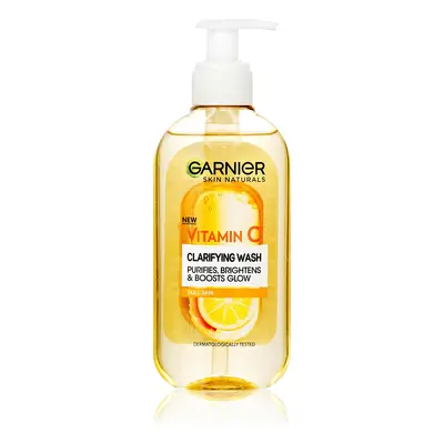 Garnier Rozjasňujicí čisticí gel s vitamínem C Skin Naturals (Clarifying Wash) 200 ml