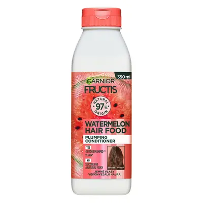 Garnier Jemný kondicionér pro objem vlasů Fructis Hair Food (Watermelon Plumping Conditionner) 3