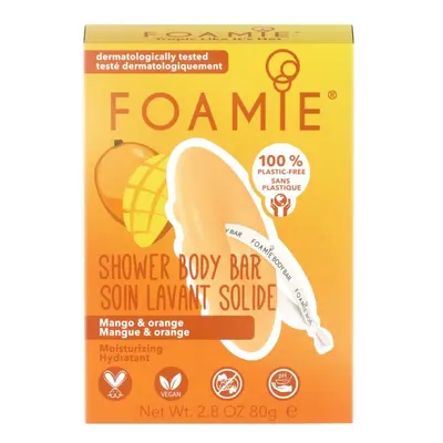 Foamie Hydratační sprchová péče Tropic Like It`s Hot With Mango and Orange (Shower Body Bar) 80 