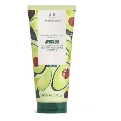 The Body Shop Tělové mléko pro normální až suchou pokožku Avocado (Body Lotion) 200 ml