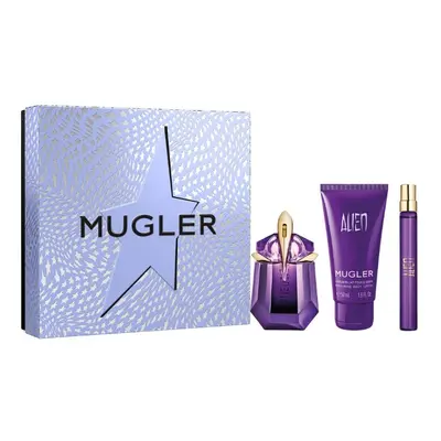 Thierry Mugler Alien – EDP 30 ml (plnitelná) + tělové mléko 50 ml + EDP 10 ml