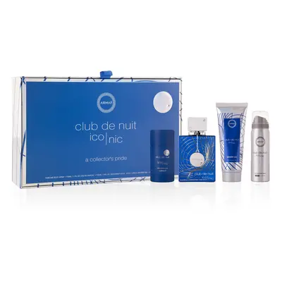 Armaf Club De Nuit Blue Iconic - EDP 105 ml + tuhý deodorant 75 g + deodorant ve spreji 50 ml + 