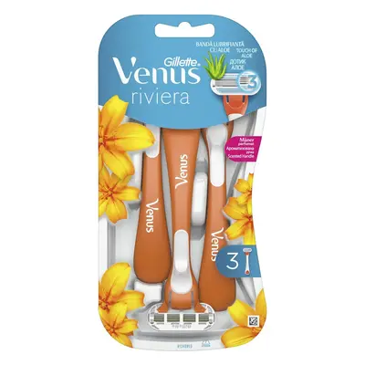 Gillette Jednorázová holítka Venus Riviera 3 ks