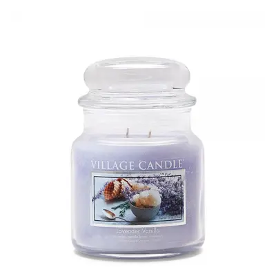 Village Candle Vonná svíčka ve skle Lavender Vanilla 396 g