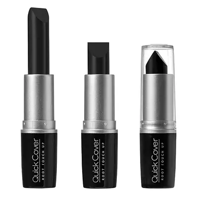 KISS Rtěnka na krytí šedin a odrostů (Quick Cover Gray Hair Touch Up Stick) 6 g Black