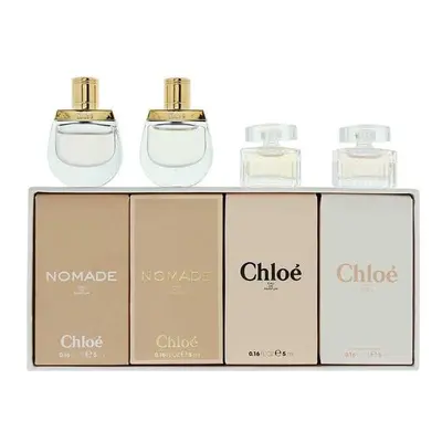 Chloé Miniatury Chloé - Chloé EDP 5 ml + Chloé EDT 5 ml + Nomade EDP 5 ml + Nomade EDT 5 ml