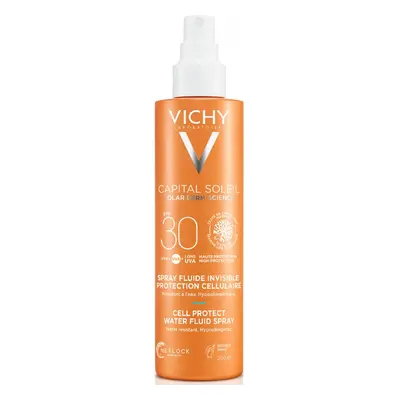 Vichy Sprej na opalování SPF 30 Capital Soleil (Cell Protect Water Fluid Spray) 200 ml