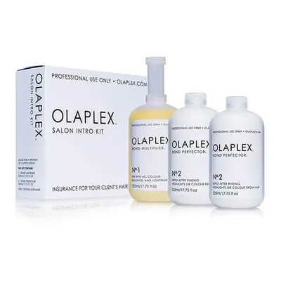 Olaplex Sada pro barvené nebo chemicky ošetřené vlasy (Salon Intro Kit) 3 x 525 ml