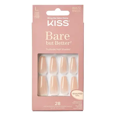 KISS Nalepovací nehty Bare but Better Nails - Nude Drama 28 ks