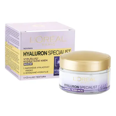 L´Oréal Paris Vyplňující hydratační noční krém Hyaluron Specialist 50 ml