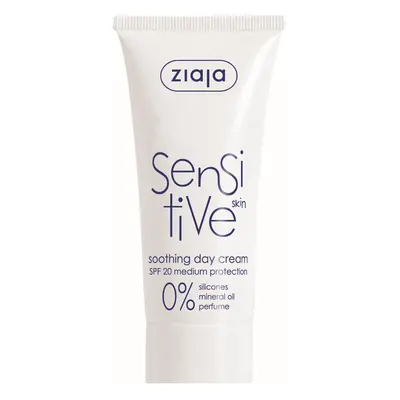 Ziaja Zklidňující denní krém SPF 20 Sensitive 50 ml