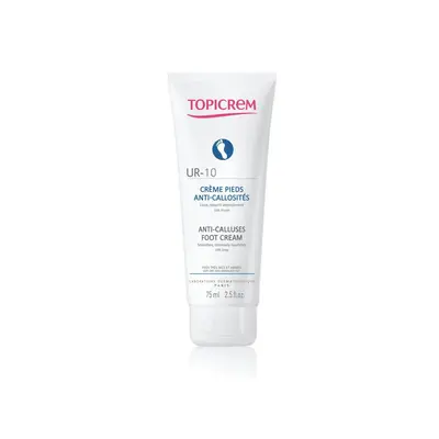 Topicrem Obnovující krém na nohy UR10 (Anti Calluses Foot Cream) 75 ml